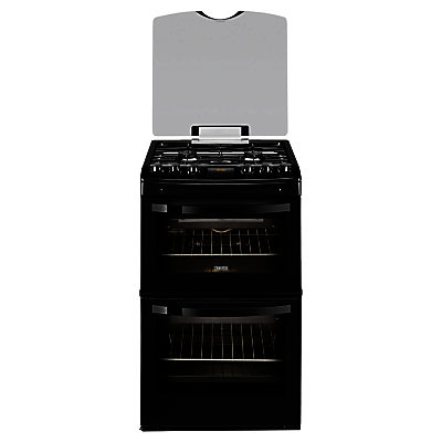 Zanussi ZCG43200BA Gas Cooker, Black